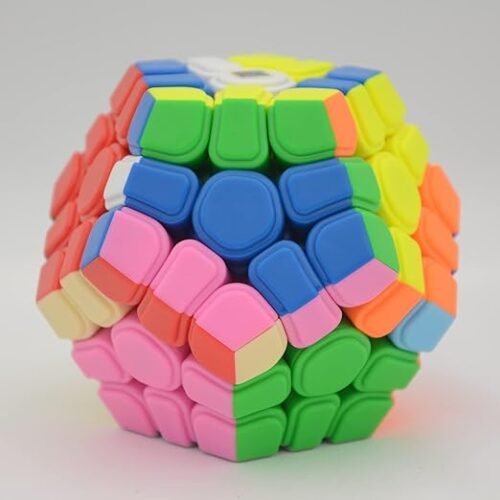 Cubeskool MoYu Megaminx M Stickerless Speed Cube-2
