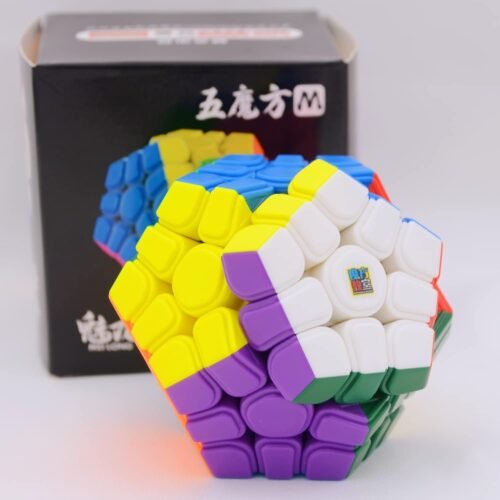 Cubeskool MoYu Megaminx M Stickerless Speed Cube-4