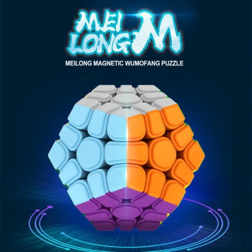 Cubeskool MoYu Megaminx M Stickerless Speed Cube-5