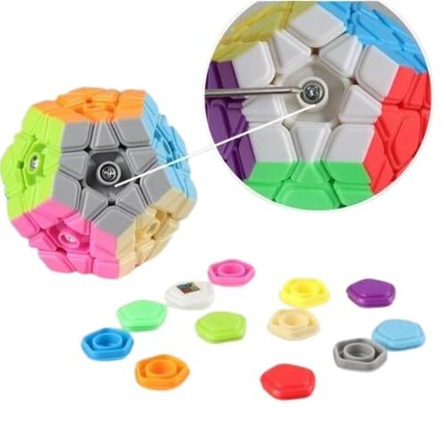 Cubeskool MoYu Megaminx Speed Cube Stickerless-5