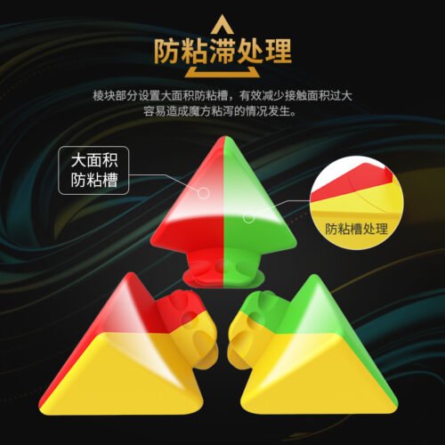 Cubeskool MoYu Pyraminx Cube Stickerless-7