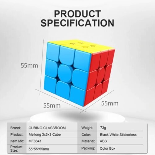 Cubeskool MoYu 3x3 Speed Cube Stickerless-3