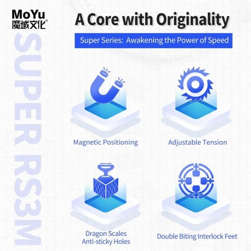 MOYU RS3M MAGLEV BALL CORE VERSION 3x3 Cube - Image 6