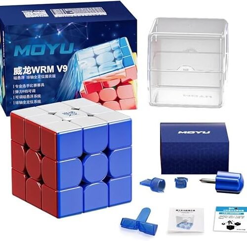 Weilong WRM V9 Ball Core (UV Coated) Maglev+Core Magnets 3X3X3 Cube - Image 1