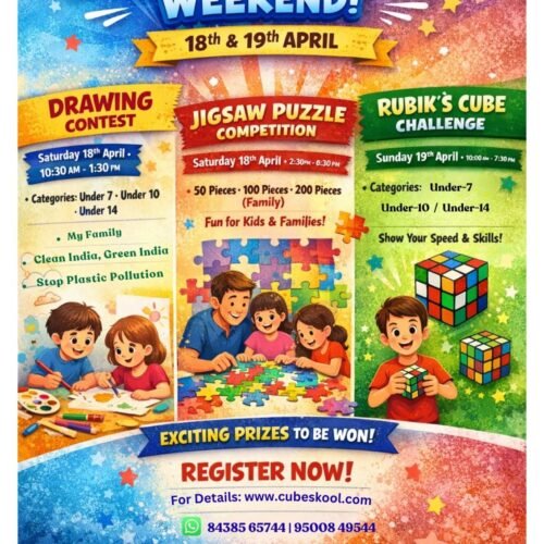 FUN & CHALLENGE WEEKEND 2026 (RUBIKS CUBE) - Image 1