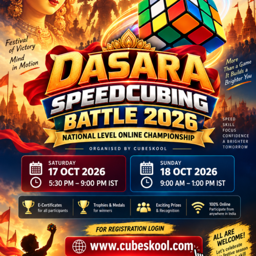 DASARA SPEEDCUBING BATTLE 2026