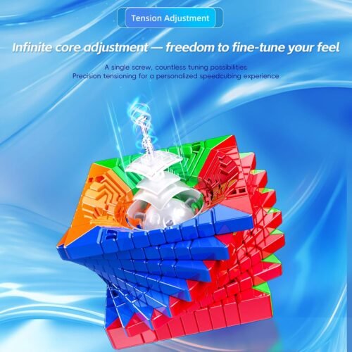 Cubeskool MoYu MeiLong 9 V3 9x9 Stickerless Speed Cube – Multi-Layer Puzzle Cube - Image 2