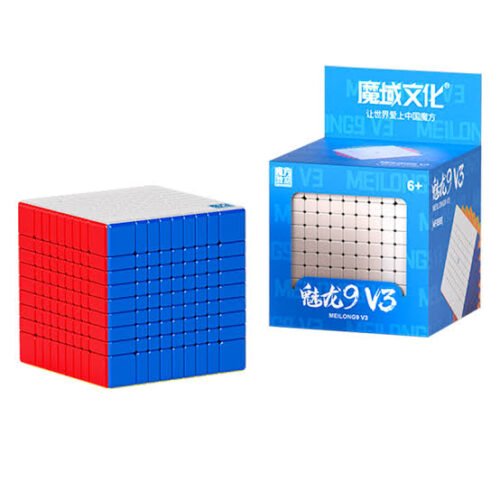 Cubeskool MoYu MeiLong 9 V3 9x9 Stickerless Speed Cube – Multi-Layer Puzzle Cube - Image 6
